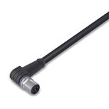 Sensor/Actuator cable M12B socket straight 3-pole