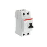 FH202 A-40/0.03 Residual Current Circuit Breaker 2P Type A 30 mA