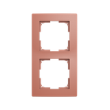 2512-947-507 b55 Frame 2-gang coral