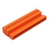 1-conductor male connector CAGE CLAMP® 2.5 mm² orange