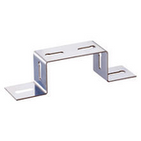 STAINLESS STEEL SUPPORT AISI 304 - LENGTH 100MM