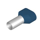 Wire end ferrule, Twin wire-end ferrule, 16 mm², Stripping length: 20 