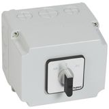 Cam switch - 3-phase motor switch forward/reverse, 1 speed - PR 40 - box