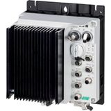 Speed controllers, 2.4 A, 0.75 kW, Sensor input 4, Actuator output 2, PROFINET, HAN Q4/2, with braking resistance, STO (Safe Torque Off)