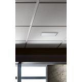 Slim flush mounting frame URA ONE - for false ceiling/dry partition - aluminium