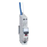 RCBO DX3 10000A 1 pole 45A curve B type A 30mA