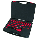 VDE open-end wrench case 16 pieces