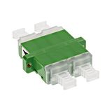 Standard LC-Quad Coupling SM APC Polymer Ceramic case green