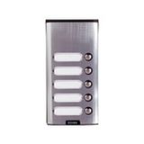 5-button additional wall cover plate