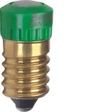 LED lamp E14, light control, green