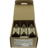 Fuse-link, LV, 125 A, AC 500 V, NH02, gL/gG, IEC, dual indicator, insulated gripping lugs