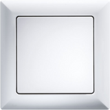 Blind covers BLA55 for frames R-, R2- and R3-, pure white glossy
