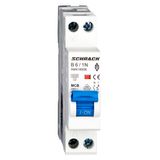 Miniature Circuit Breaker (MCB) AMPARO 4.5kA, B 6A, 1+N, 1MW