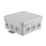 Surface junction box N6 FASTBOX grey