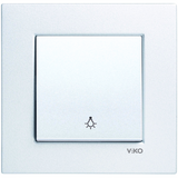 Novella-Trenda Opaque White (Quick Connection) Light Switch
