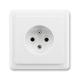 5517-2389 B1W Socket outlet single with pin