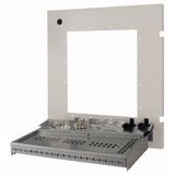 Mounting kit: IZMX40, withdrawable unit, W=600mm, grey