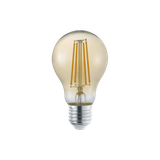 Bulb LED E27 filament classic 8W 700 lm 2700K brown switch dimmer