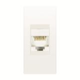 N1117 BL Telephone outlet White - Unno