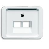 1803-02-24G CoverPlates (partly incl. Insert) carat® Studio white