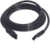 Connection cable Winsta, 3x2.5², 5m, PVC, Eca, black