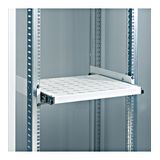 19" shelf front pull-out 2U RAL7035 lightgrey