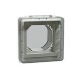 ***Exxact cover-frame wit id IP44 white