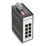 Industrial-Switch 8 Ports 1000Base-T black
