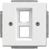 2561-02-84 CoverPlates (partly incl. Insert) future®, Busch-axcent®, solo®; carat® Studio white