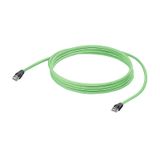 PROFINET Cable (assembled), RJ45 IP 20, RJ45 IP 20, Number of poles: 4