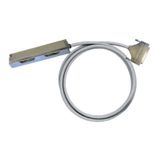 PLC-wire, Analogue signals, 37-pole, Cable LiYCY, 2.5 m, 0.25 mm²