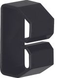 Cable retaining clip made of PVC for LKG 37x50mm black