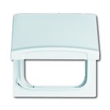 2118 GK-34 Intermediate Ring with Hinged Lid alpine white - Allwetter 44 (IP 44)