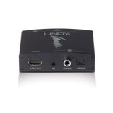 HDMI 10.2G Audio Extractor Extract stereo or multi-channel audio from a HDMI source