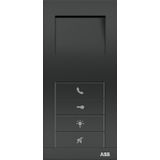 83210 AP-681-500-02 Audio handsfree indoor station, 4 buttons,Black