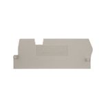 Partition plate (terminal), End and intermediate plate, 71.05 mm x 27 