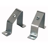 Mounting bracket, inclined, for mounting rails