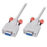 Serial Null Modem/Data Transfer Cable (9DF/9DF), 2m