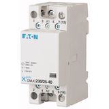 Installation contactor, 230 VAC/DC, 4N/C, 25A