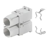 Module for industry plug-in connectors, Polycarbonate, glass fibre rei