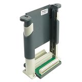 Interface module with card holder for SPS