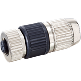 MOSA M12 FEMALE 0° FIELD-WIREABLE (IDC) 5-pol., 0,34-0.5mm²