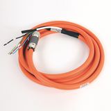 Cable, Motor Power, 1000V Hybrid, 6 Conductor, 18AWG,  5m