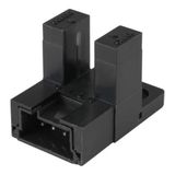 Photomicro sensor, slot type, 5mm, close-mounting, NPN, connector