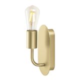 FITU WL, Indoor wall light, E27, soft gold, max. 24W