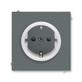 5518M-A03459 61 Socket outlet with earthing contacts, shuttered