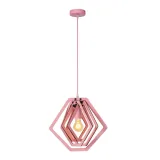 Lucide MAURO - Hanging lamp Children's room - 1xE27 - Pink