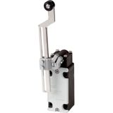 Position switch, 1N/O+1N/C, narrow, IP65_x, adjustable roller lever