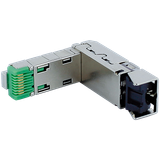 RJ45 Heavy Duty male 90° up 8pol. Ethernet