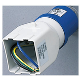 SYSTEM ADAPTOR - FROM INDUSTRIAL TO DOMESTIC - SOCKET-OUTLET 2P+E 16A 230V ac 50/60HZ - FITTING FOR 2 MODULE SYSTEM RANGE